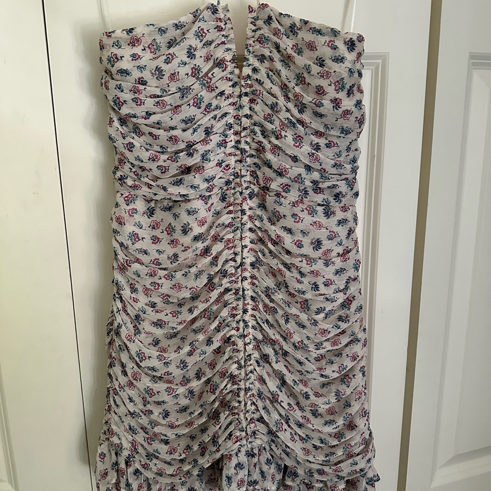 Zara cream halter dress - Picture 2 of 3
